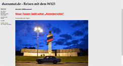 Desktop Screenshot of duenomat.de